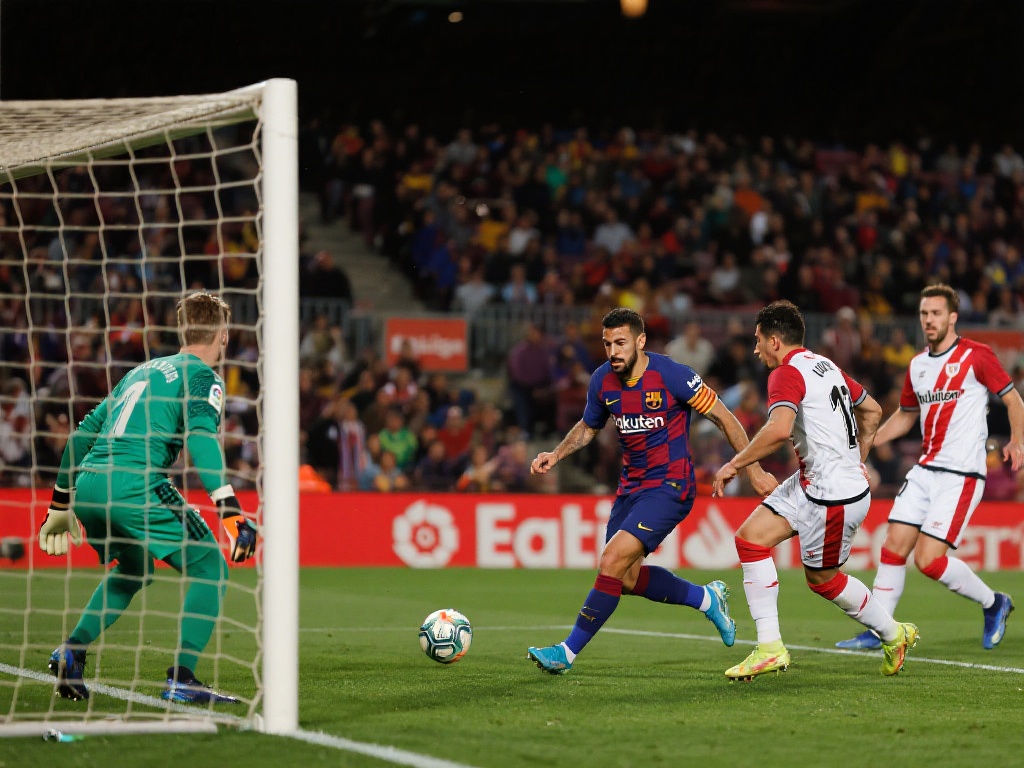 西甲战报:莱万双响亚马尔造乌龙助巴萨4-1赫罗纳豪取9连胜 尽管赫罗纳最终未能扭转局势,但他们的努力