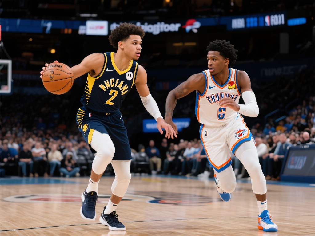 哈利伯顿三双表现亚历山大高效砍分 步行者力压雷霆 哈利伯顿与亚历山大之间的精彩对决,再次证