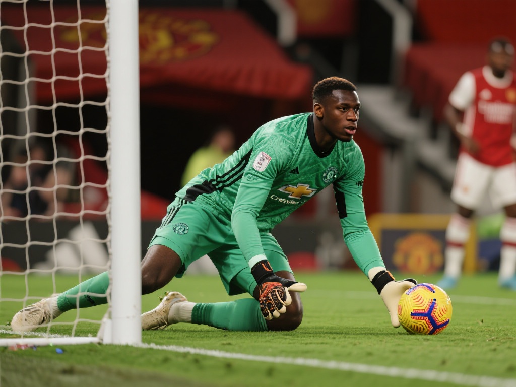 分析比赛数据可以发现，奥纳纳本赛季的扑救